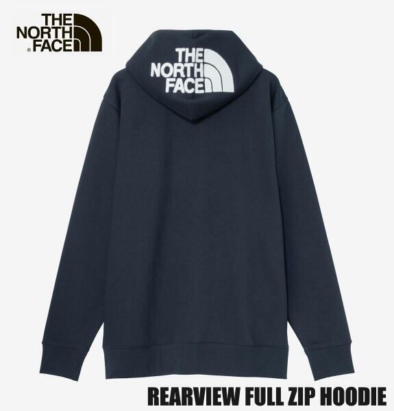 ザ・ノース・フェイス ノースフェイス パーカー スウェット ジップアップ THE NORTH FACE リアビューフルジップフーディ NT62640 アーバンネイビー 2026年 モデル 新作