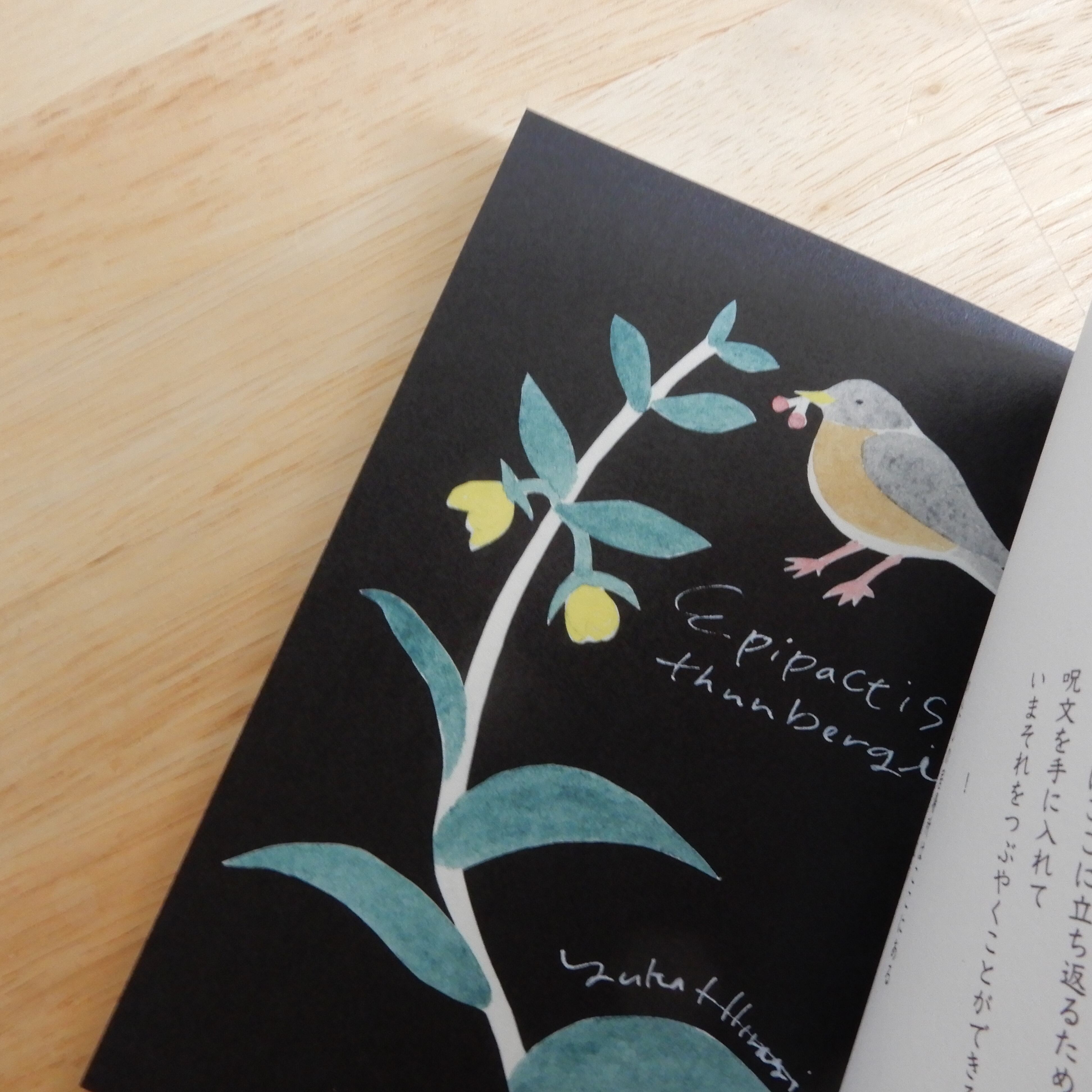 サイン本】画文集 花と言葉 | 本のすみか