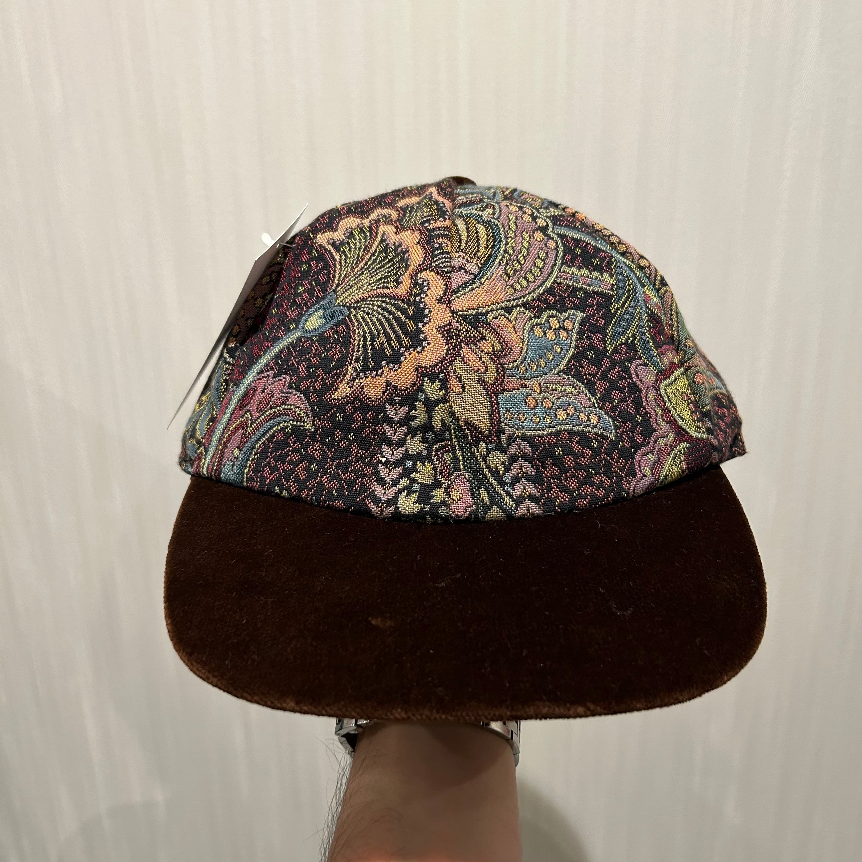 Dead Stock!! 1990s GAP Gobelin × Velours cap