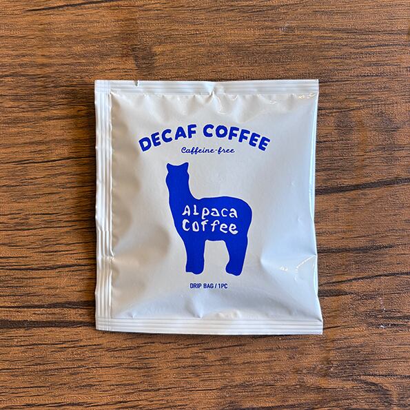 【送料無料】［15個入り］DECAF（カフェインレス）ドリップバッグ（ディップスタイル）
