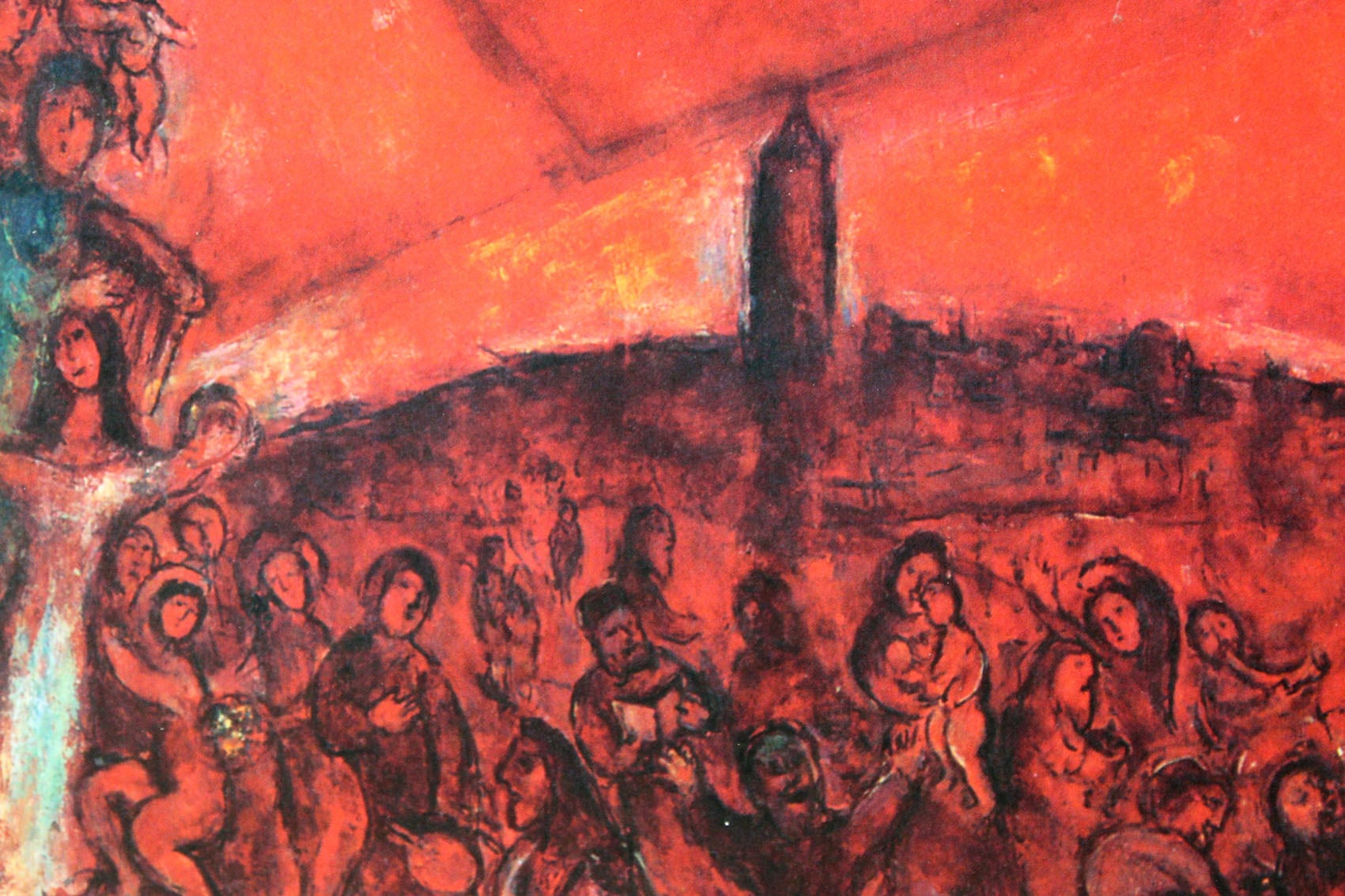 真作 マルク・シャガール 1975年リトポスターソロモンの雅歌 マルク・シャガール 「ソロモンの雅歌」 | | アトリエ・ブランカ