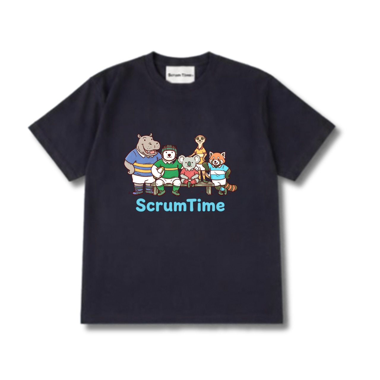 【限定】RUGBY ANIMAL Tシャツ (菅平限定カラー:ネイビー)