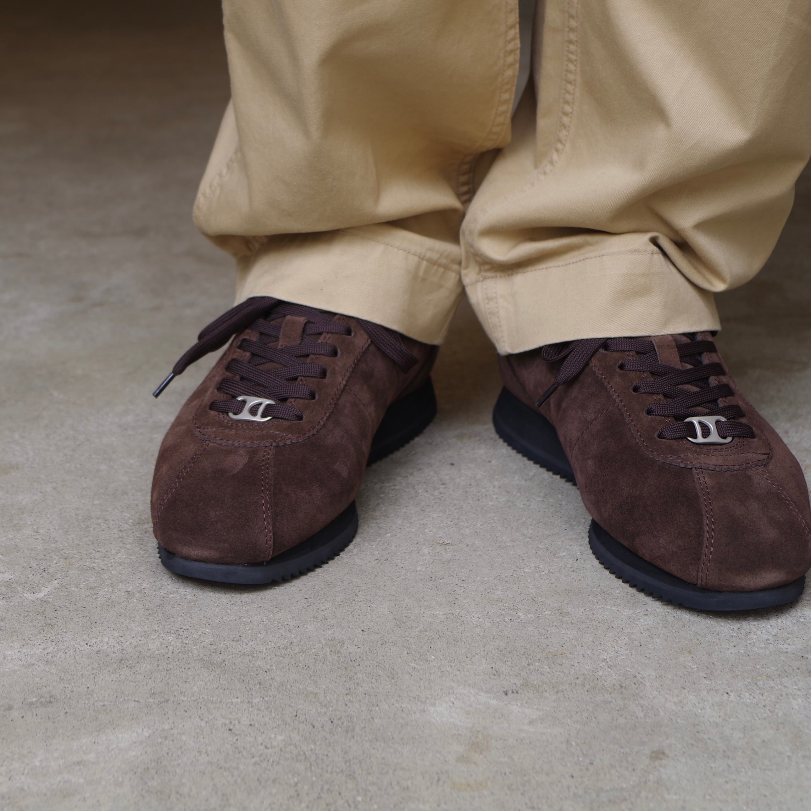 Tomo&Co. × COOTIE PRODUCTIONS ”RAJA JOG TRAINER” Black Suede | 1F