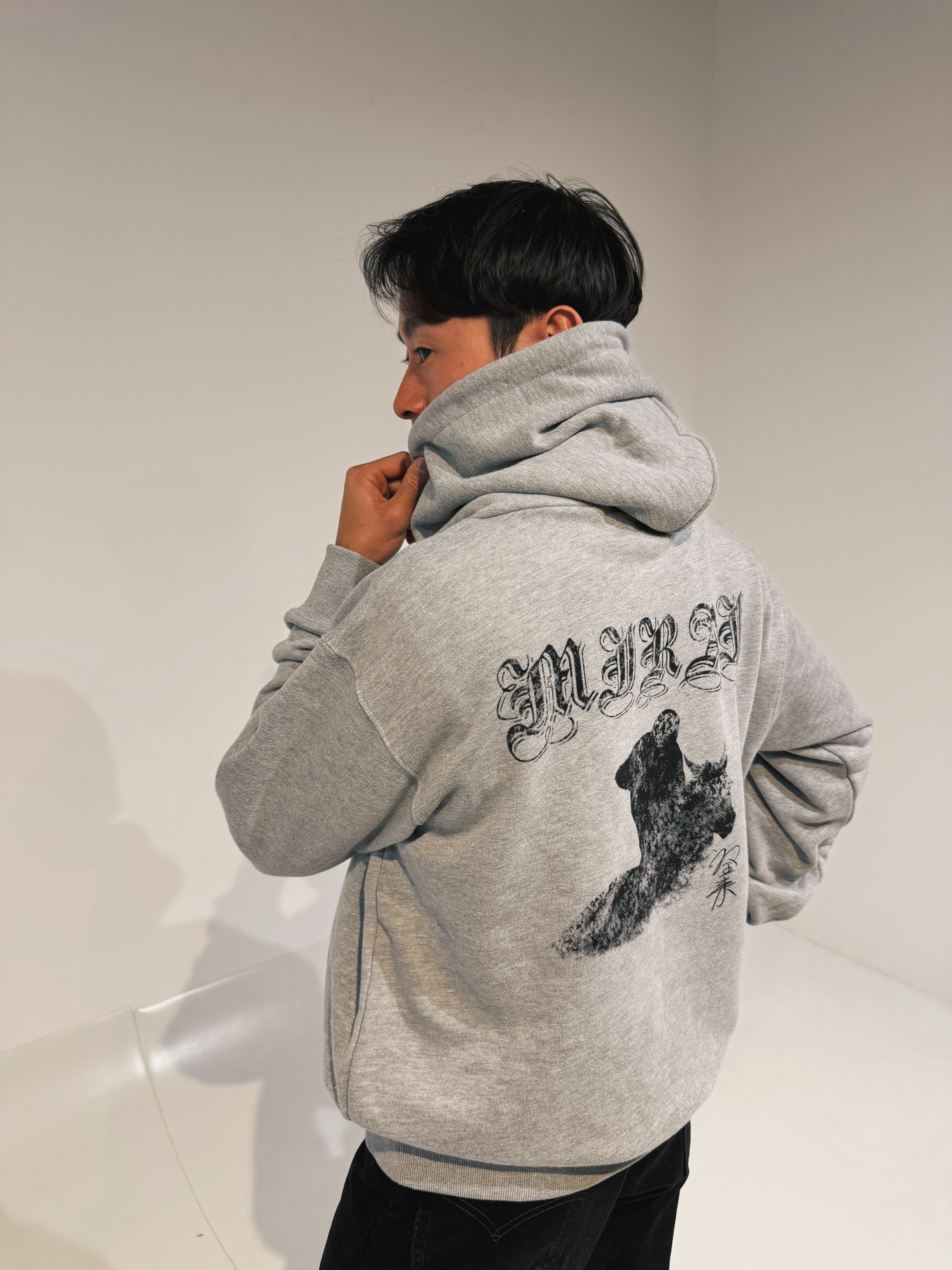 JRA岩田望来騎手memorial parka 600wins/GRAY | Myance.