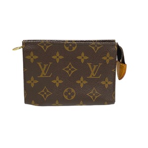 LOUIS VUITTON ルイ・ヴィトン モノグラム ポッシュトワレット15 ブラウン 10234-202305