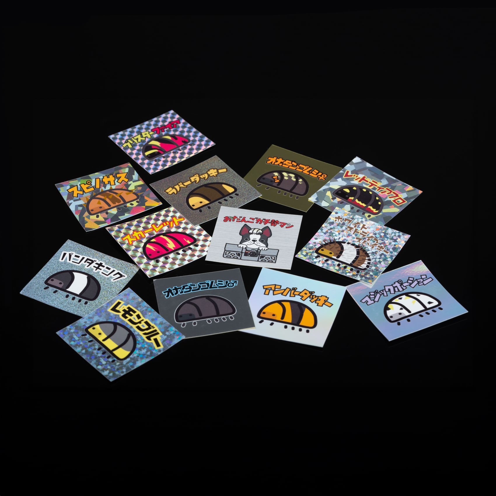 おだんごマンシール（コンプリートパック） | DNG64｜ダンゴムシ販売店