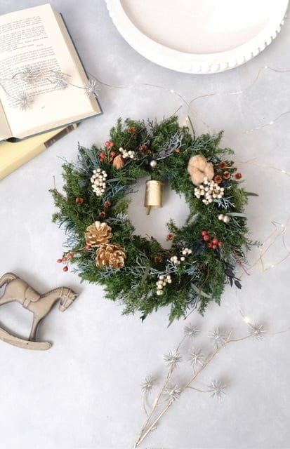 《新作》クリスマスネイチャーフローリース