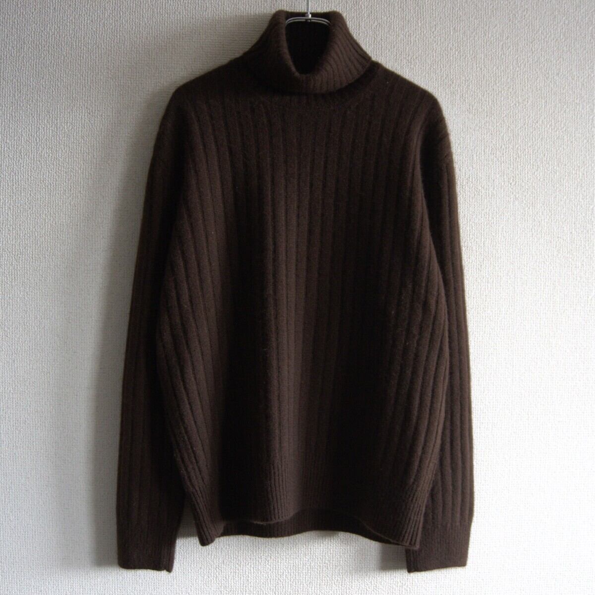 ISSEY MIYAKE ブラウン長袖シャツ サイズM ウール オーバーサイズ