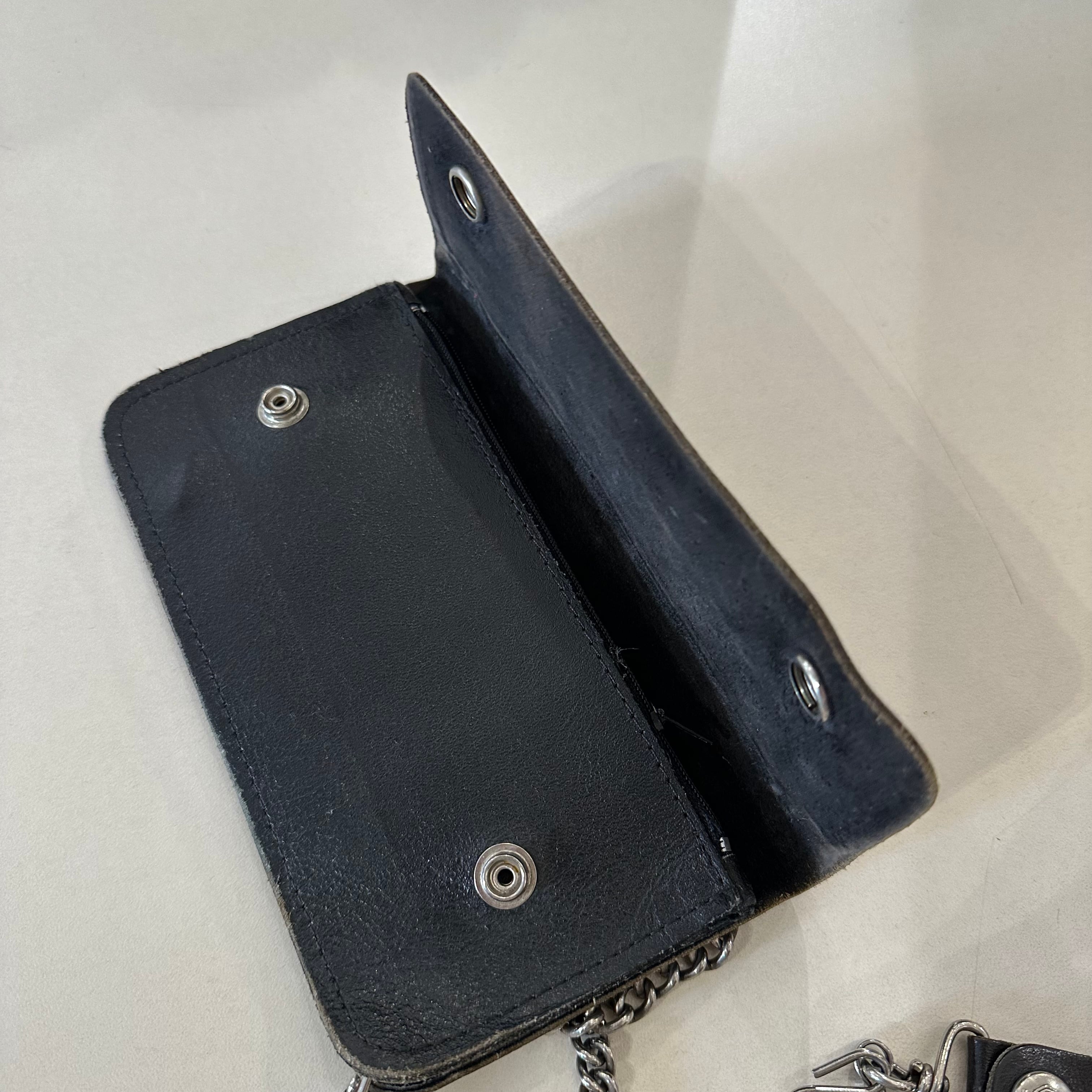 80s HARLEY DAVIDSON LEATHER WALLET | BerBerJin Yuhodo