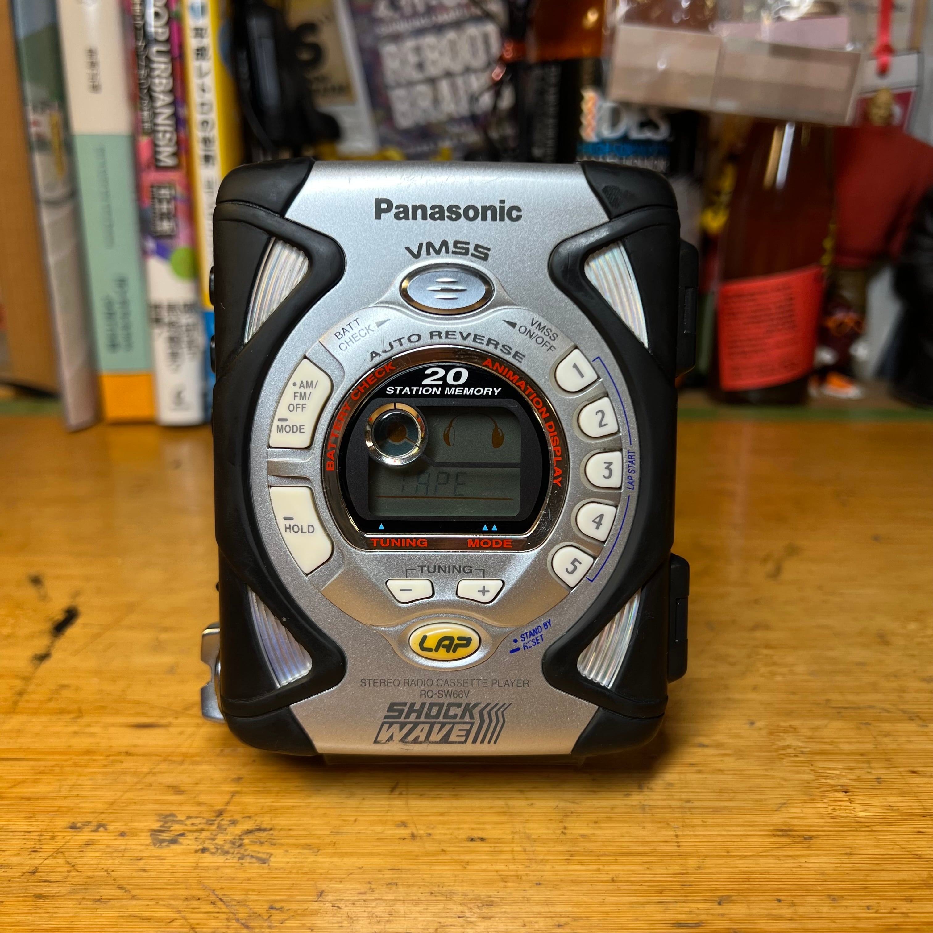 メンテ済稼動品]パナソニック ショックウェーブ ポータブルカセット