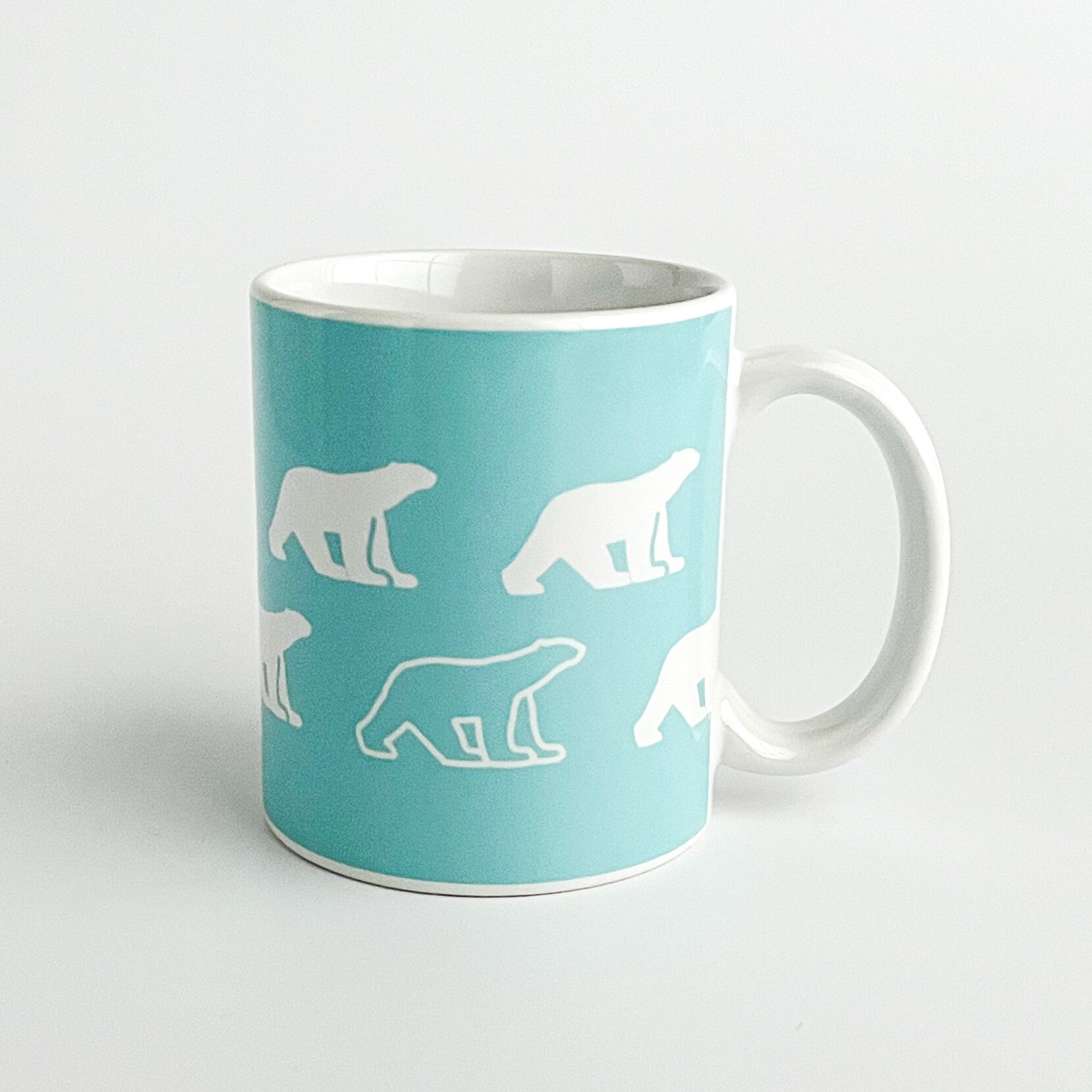 WEB限定】ポンポン マグカップ シロクマイメージ ブルー | hmm, by