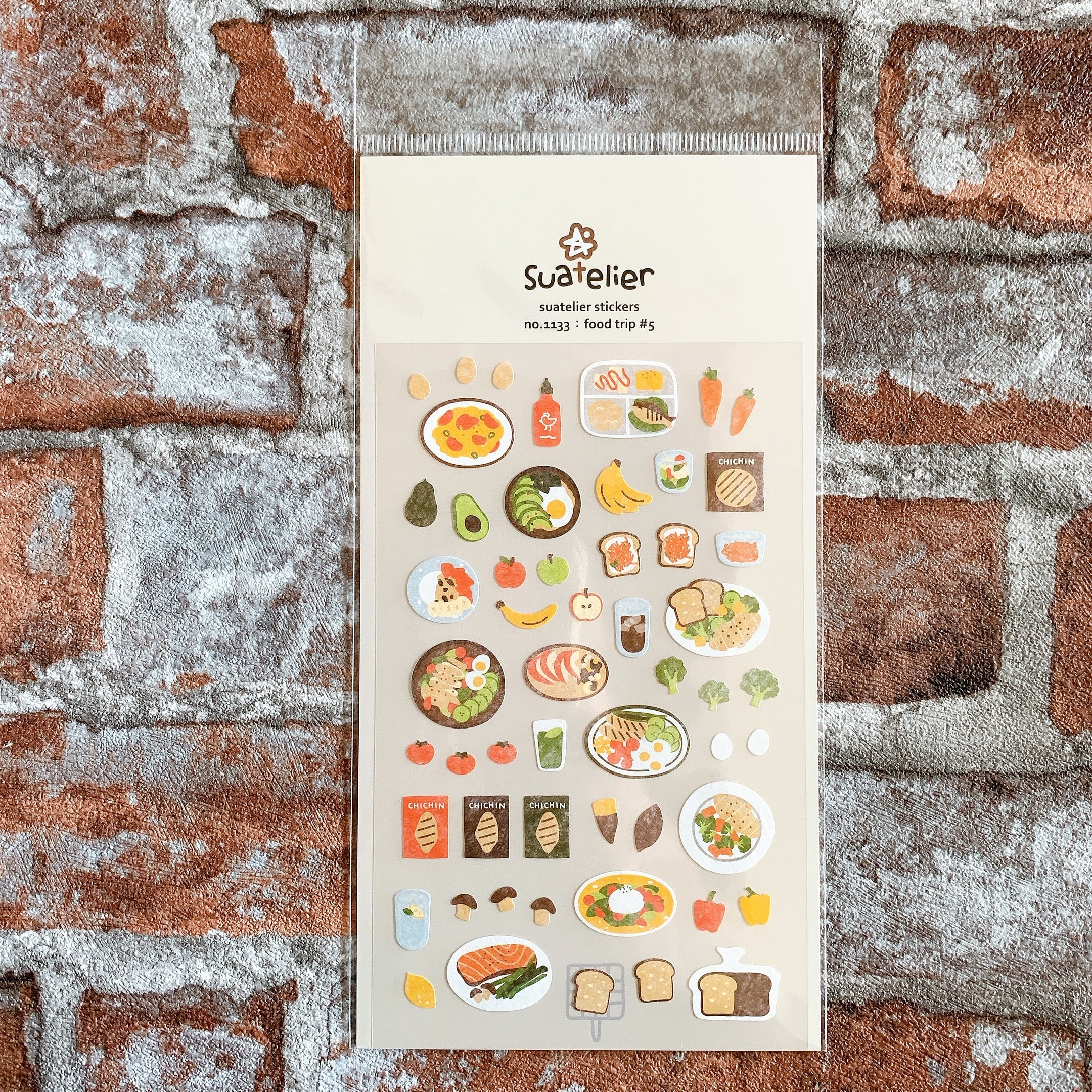 スワテリエ No.1133【food trip#5】 suaterir ステッカー