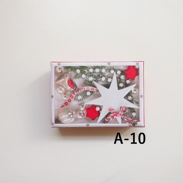 クリスマスボックス ラッピングボックス スイス製(STEWO) 2553 6650 20 A-10