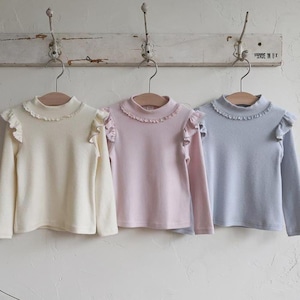 【2点送料無料】«予約»«puella flo» モミトップス 3colors
