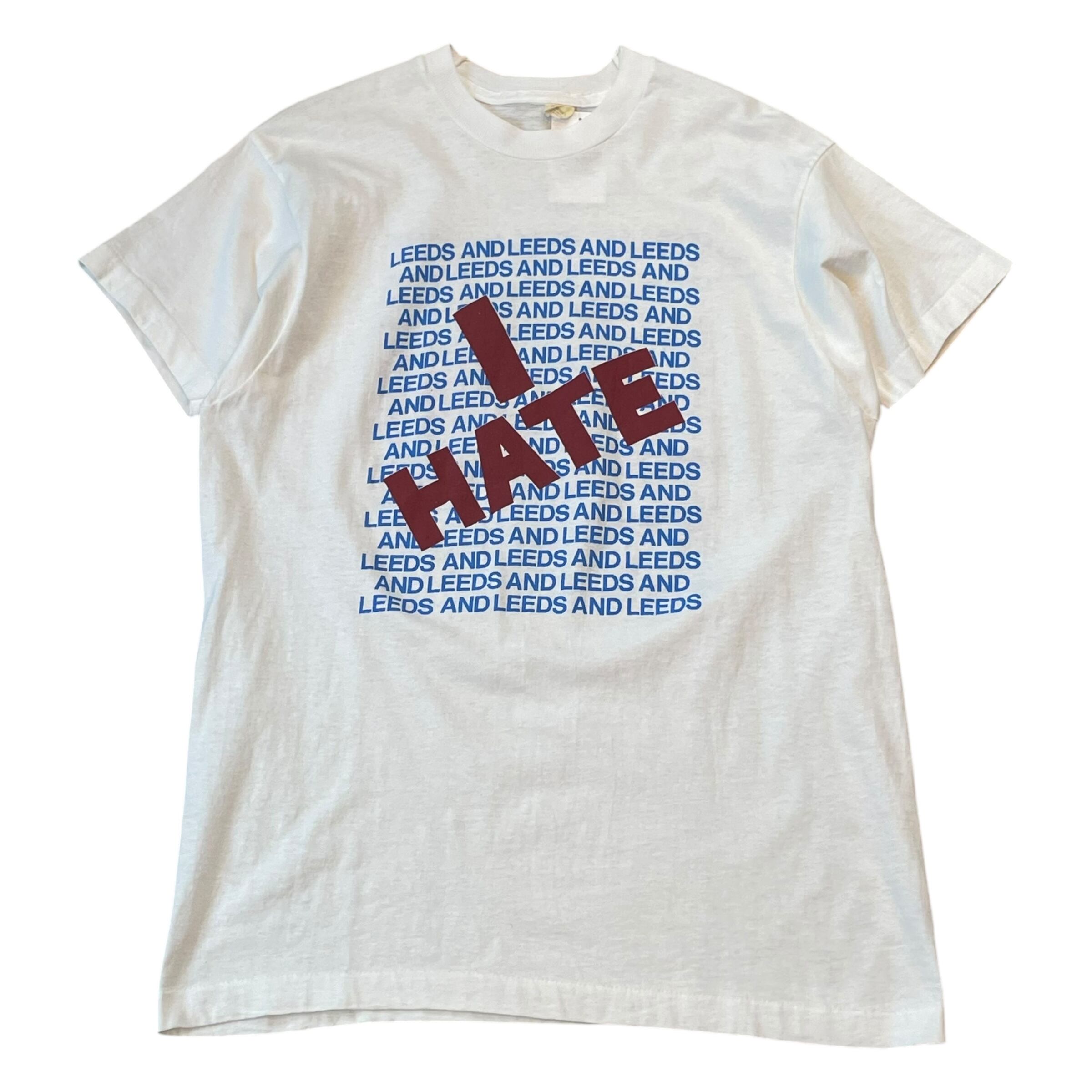 90s "I HATE Leeds United" parking lot T-shirt