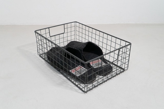WIRE BASKET SHOES BOX Medium/PUEBCO/プエブコ/かご/シューズボックス