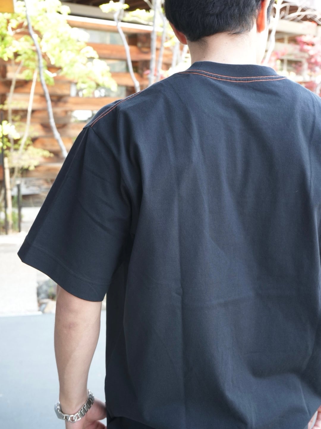 and wander × ROA アンドワンダー×ロア【 Logo Printed T-shirts