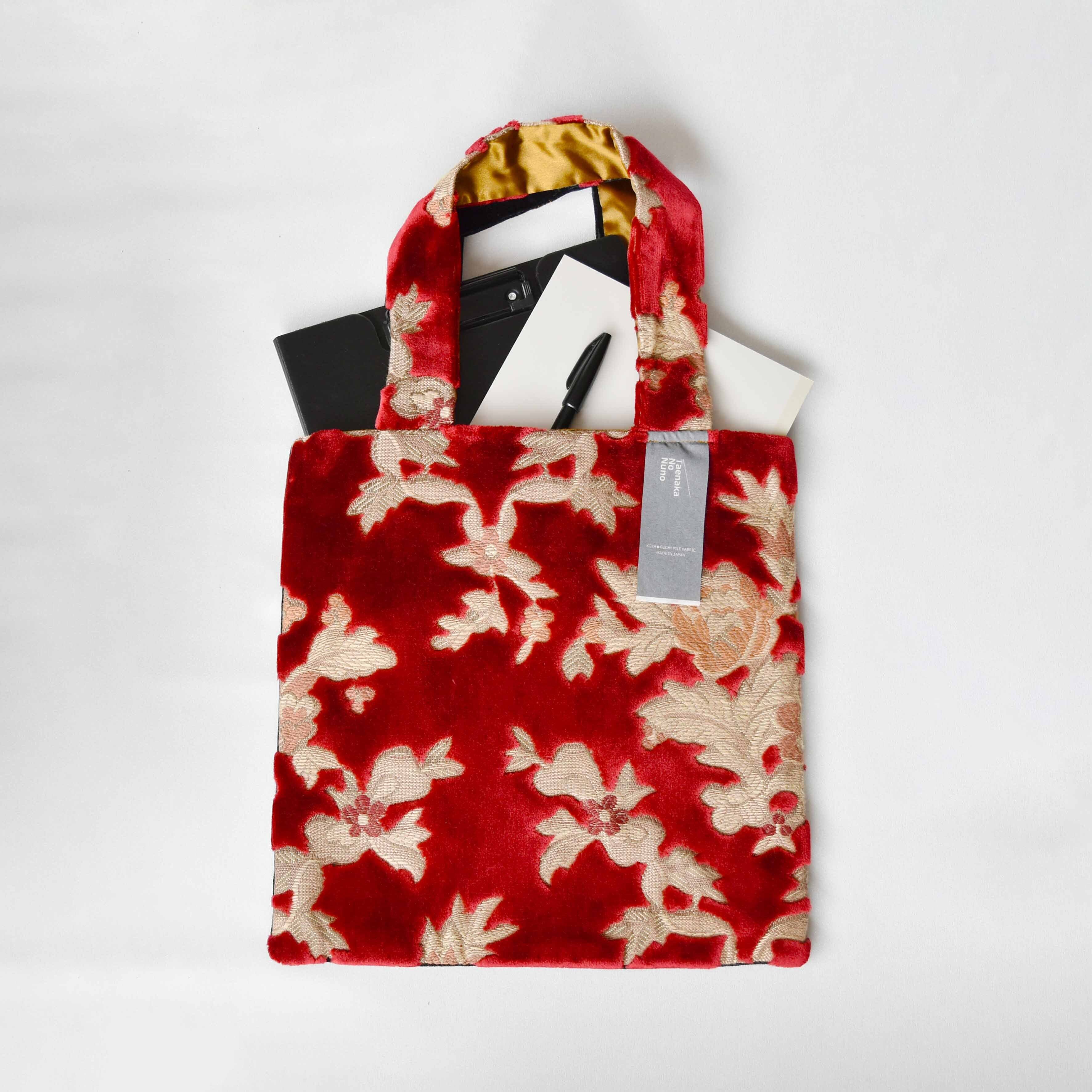 スクエアバッグ【Mサイズ】ネオプリンセス レッド | Taenaka No Nuno