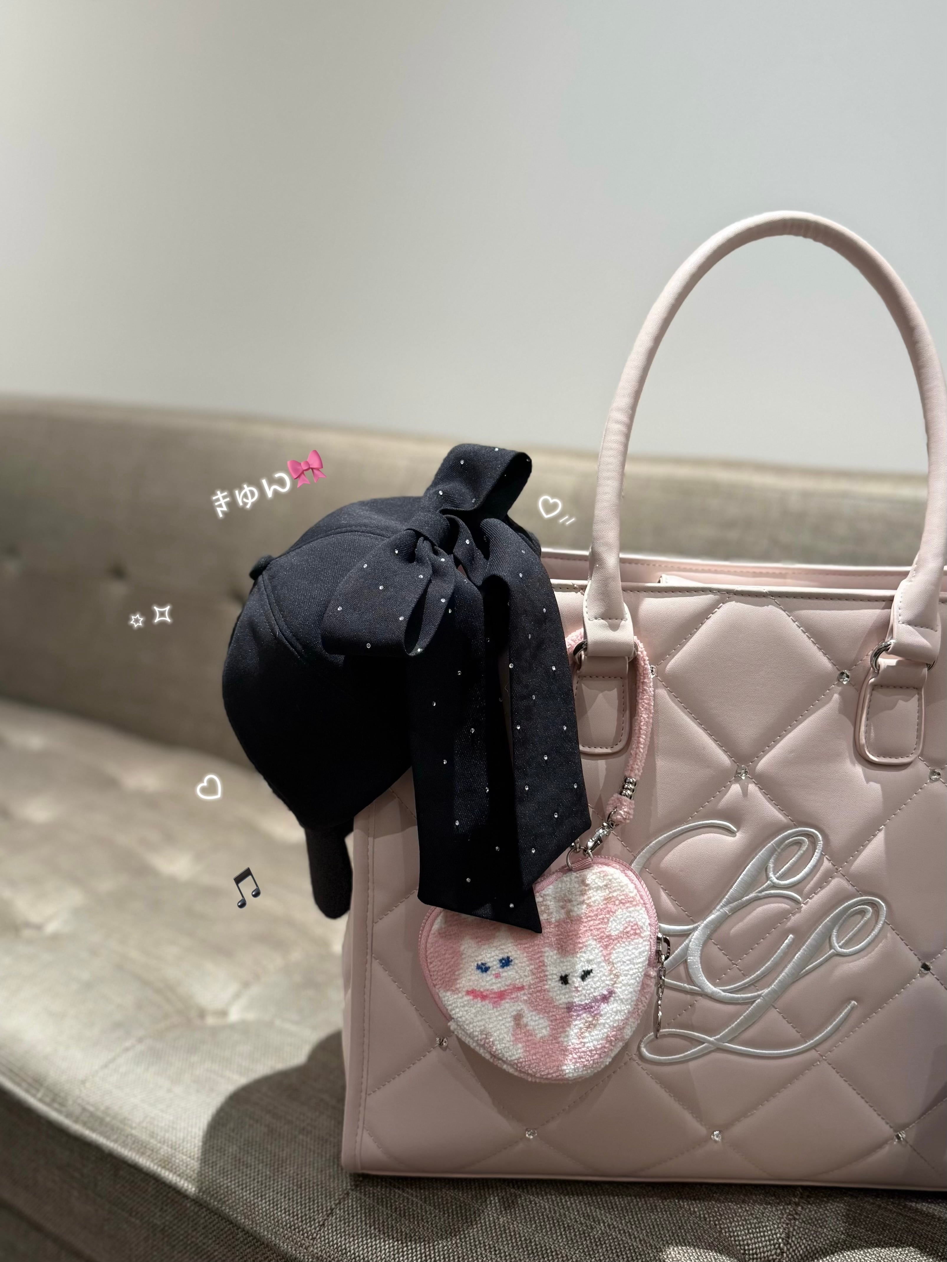 Lumignon original ♥ Lumignon back ribbon cap【ブラック】 | Lumignon
