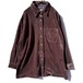 【HONORS】Vintage Velour Shirt【1990s-】