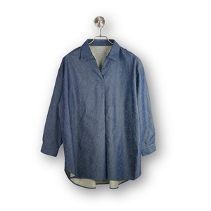 刺繍チュニック（シャボン）