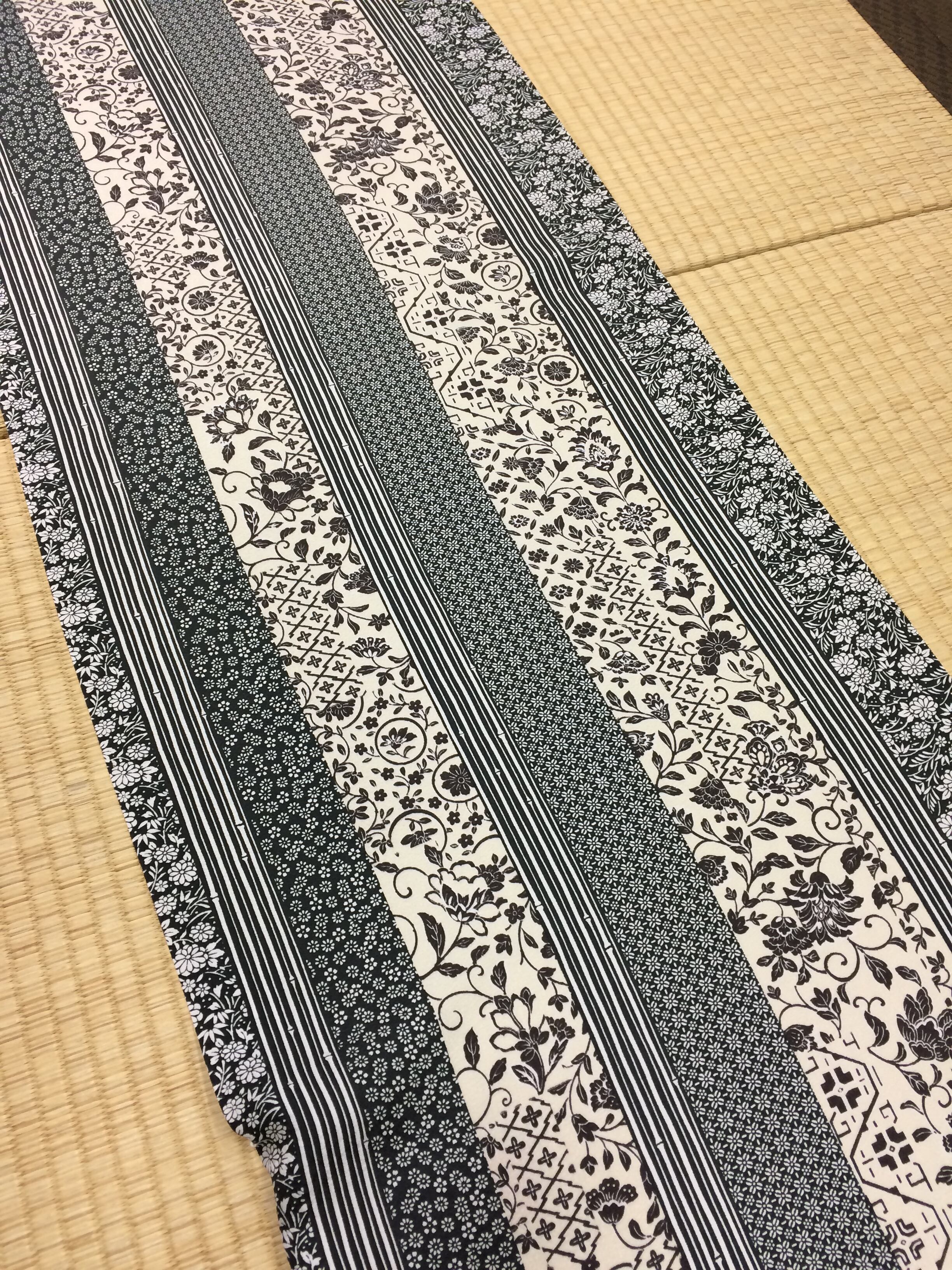 正絹小紋(横段ぼかし) | きもの見切り屋