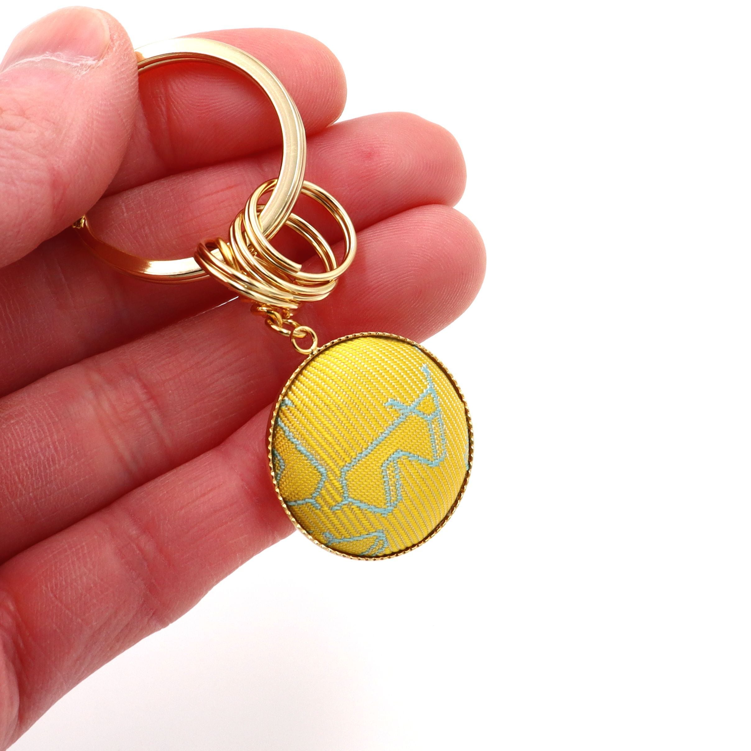 キーホルダー 牛の柄 干支 丑年 錦織 | 光峯錦織 kohoshop