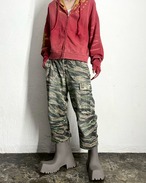 ~80s US ARMY Tiger Camo Cut-off Cargo Pants