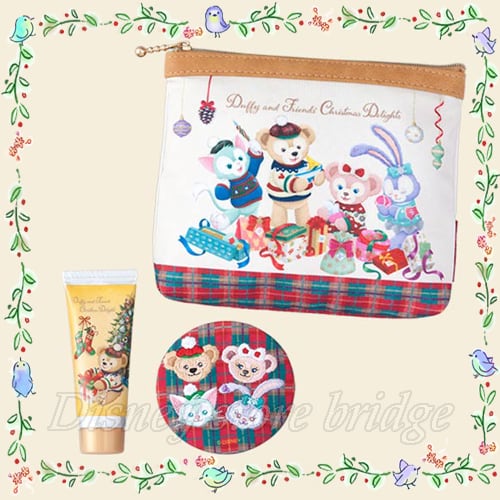 ギフトセット ダッフィー クリスマス 2018 東京ディズニーシー限定 ダッフィー&フレンズ 冬 プレゼント ポーチ ミラー ハンドクリーム