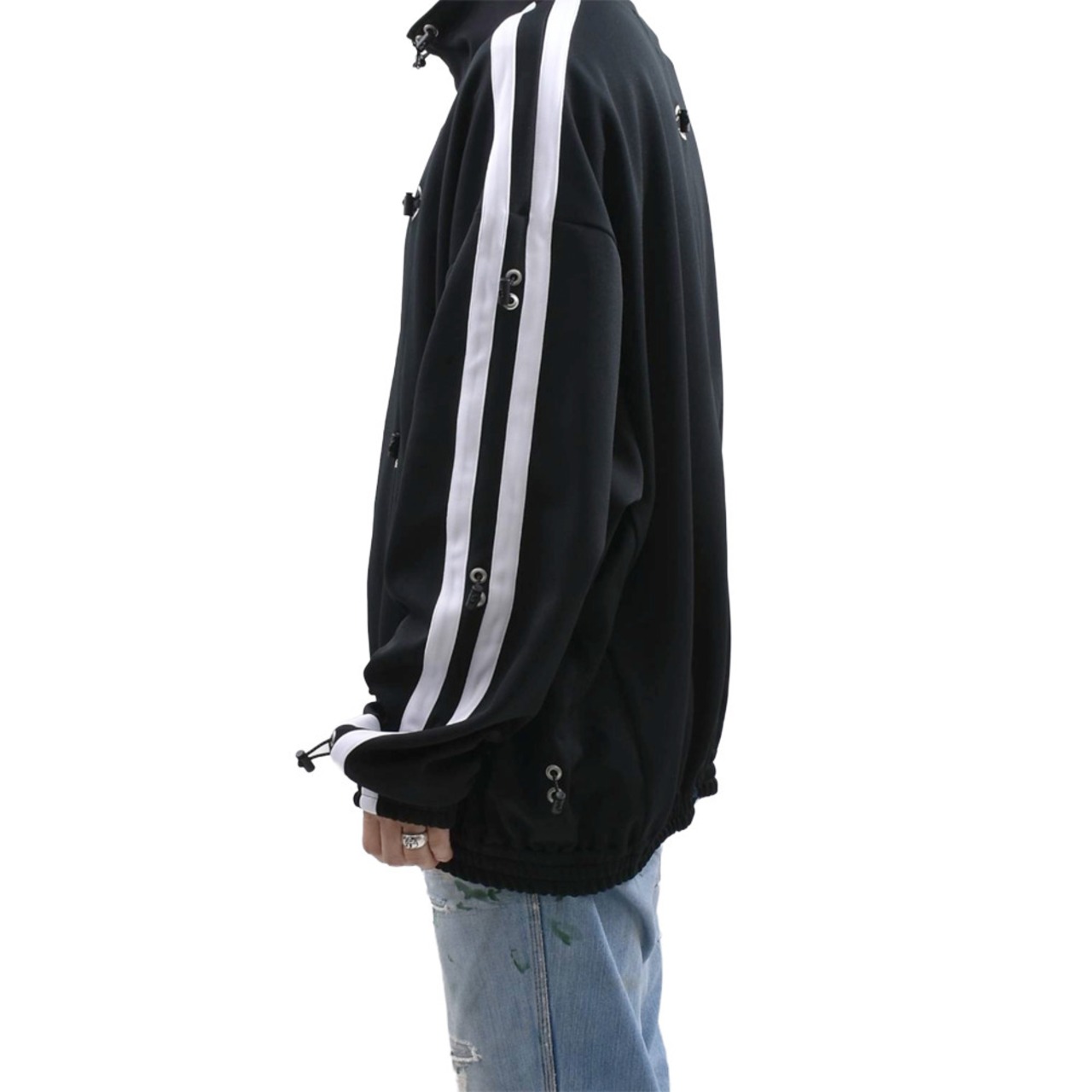 【KIDILL】DRAW CORD TRACK TOP - 3