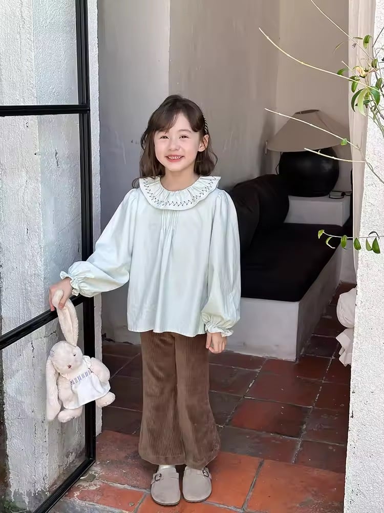 3color コーデュロイフレアパンツ