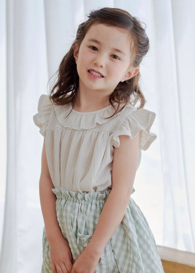 フリルトップス〈Ivory〉