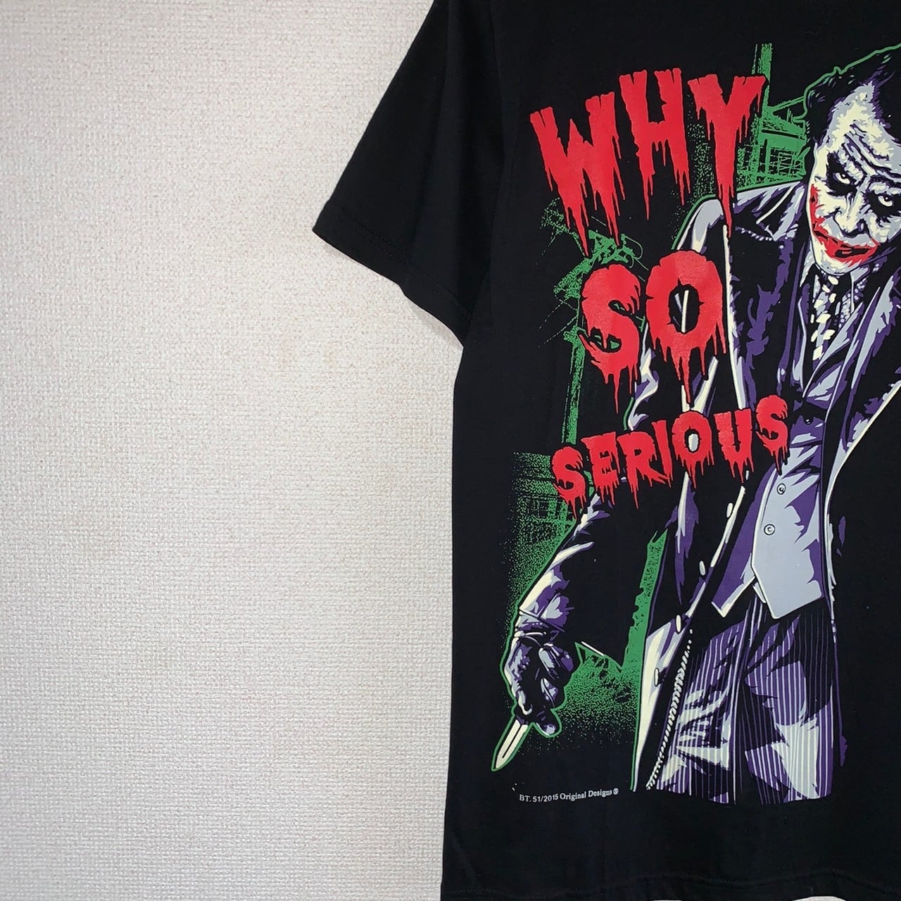 ダークナイト Why so serious? Tシャツ ジョーカー - Tシャツ