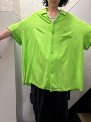 00's king size "3XL" レーヨンシャツ
