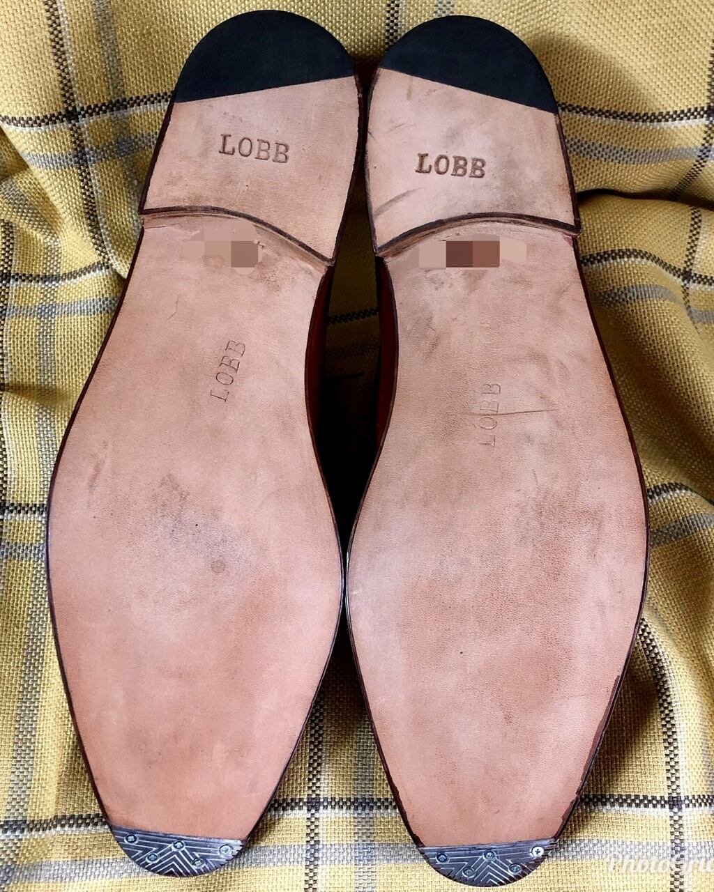 NOS(デッド品) John Lobb Paris ジョンロブパリ ビスポーク スエード