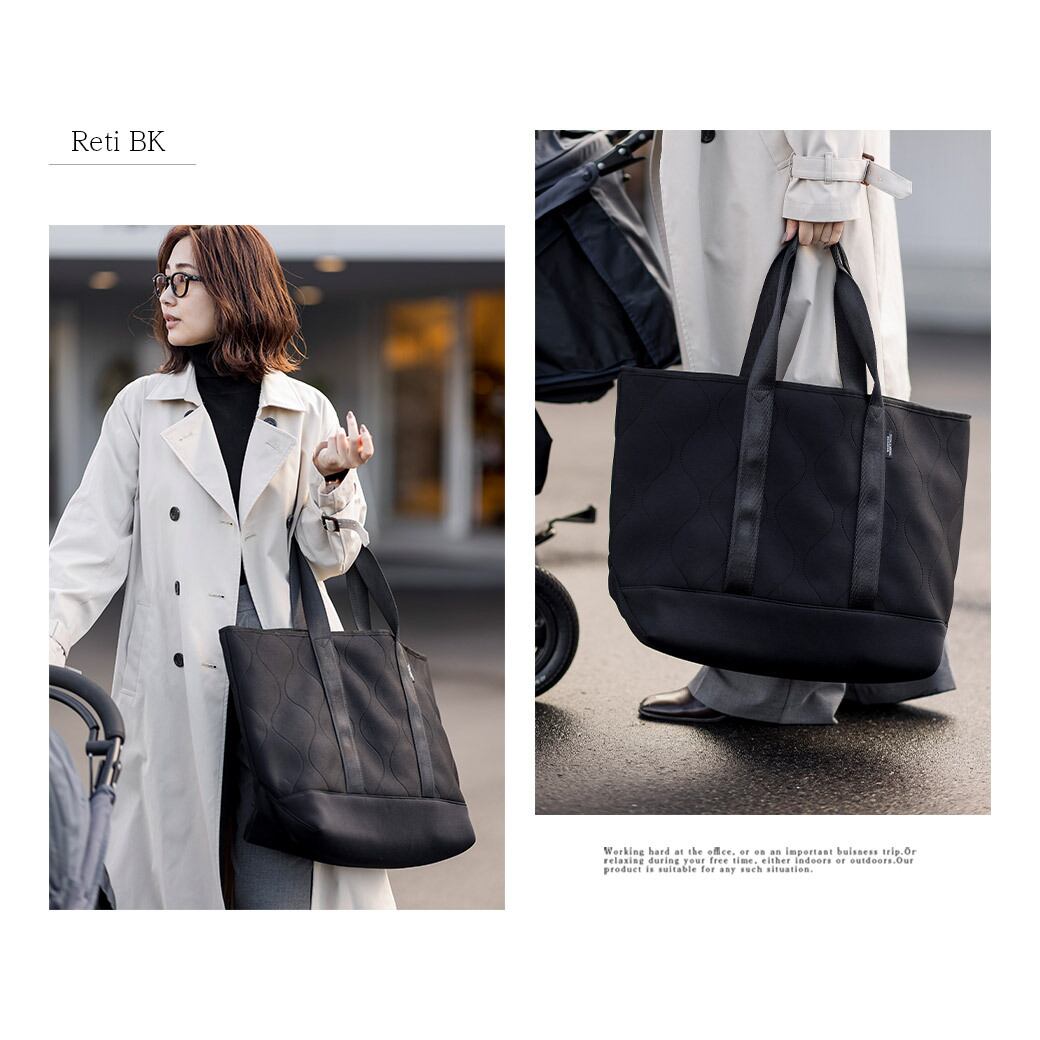 エディータ トートバッグ EDITA [edt-007] EDITA. ネオプレントートバッグL [edt-007]