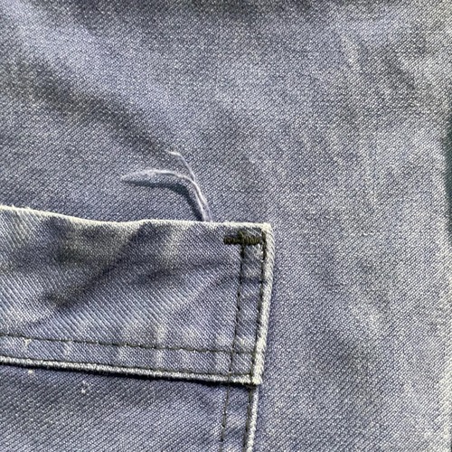 60s barbe bleue コットンツイル フレンチワークジャケット 詳細写真15