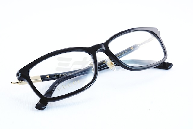GUCCI メガネ GG1506OJ 001 スクエア メンズ レディース グッチ テキストロゴ ITALY イタリア製 正規品-4枚目