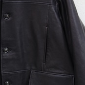 AWESOME LEATHER  ”CAR COAT”