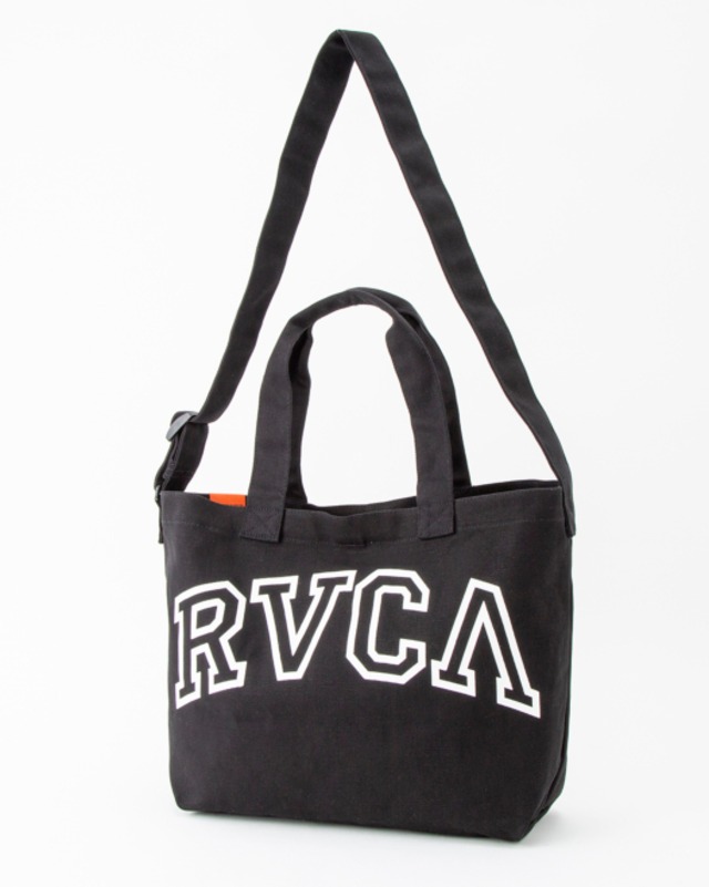 RVCA (ルーカ) RVCA COLLEGIATE TOTE トートバッグ ショルダー ブラック BC041888