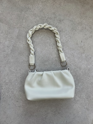 weave handle 2way bag