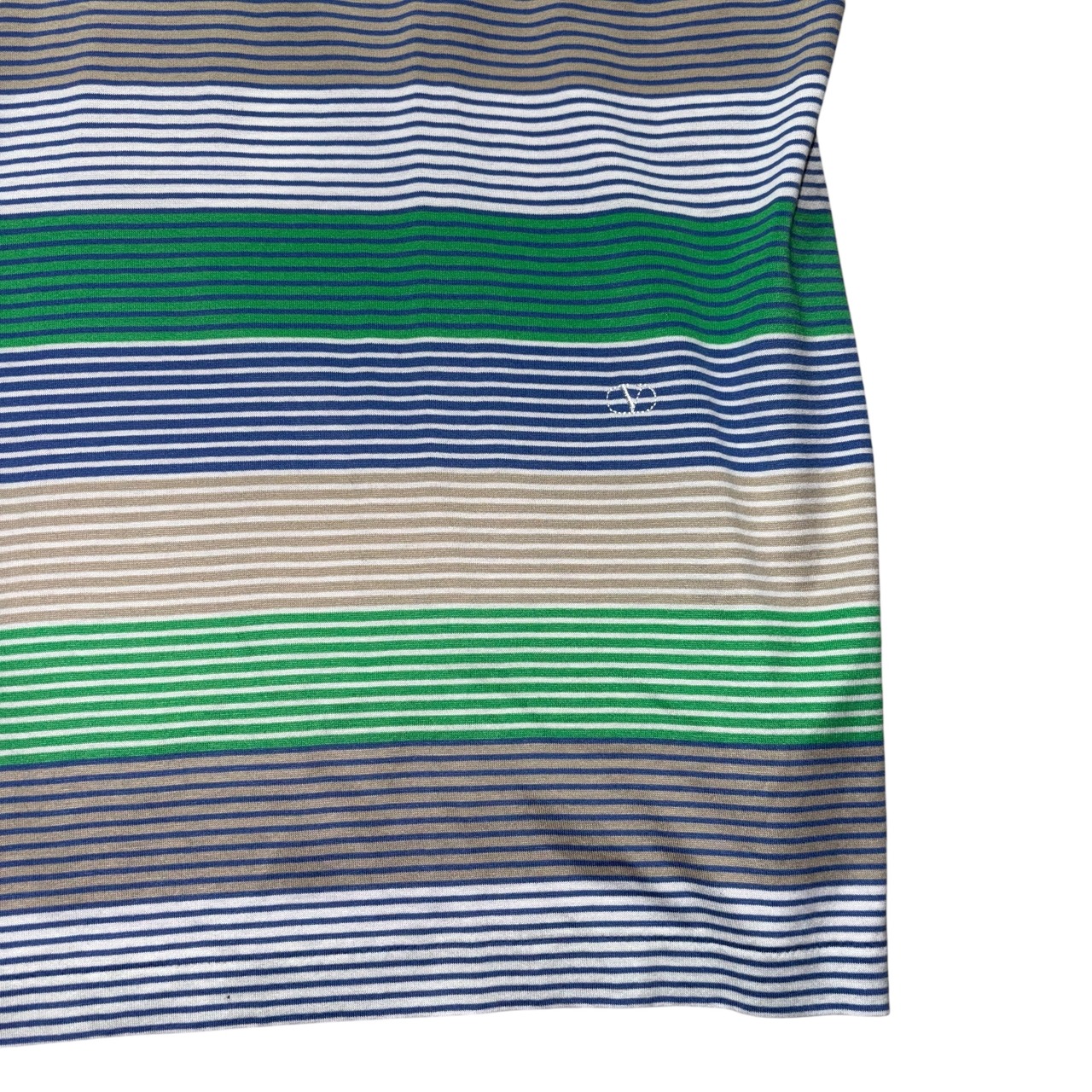 vintage VALENTINO GARAVANI border polo cut sewn