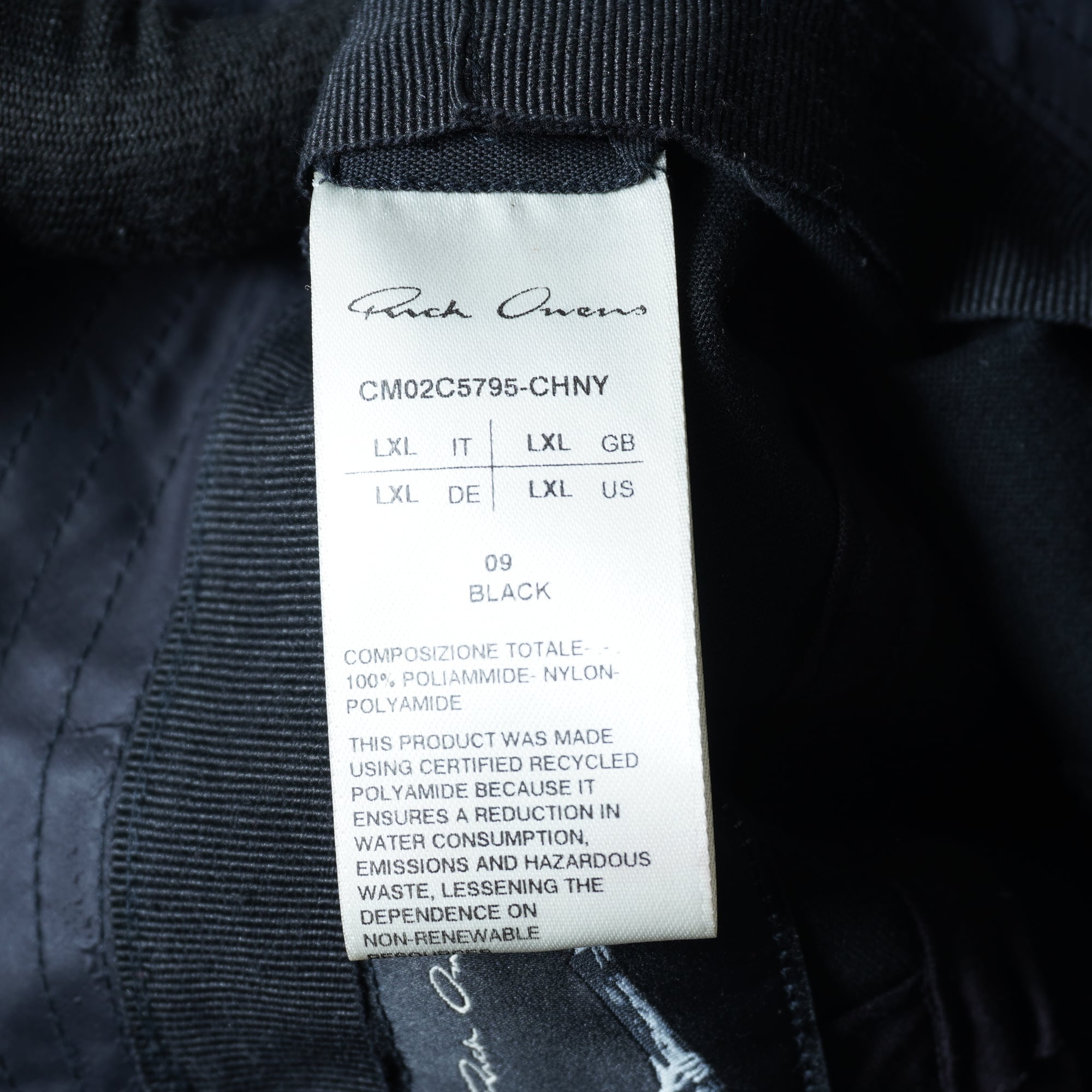 Rick Owens × Champion】リックオウエンス×チャンピオン タグ付ペンタ