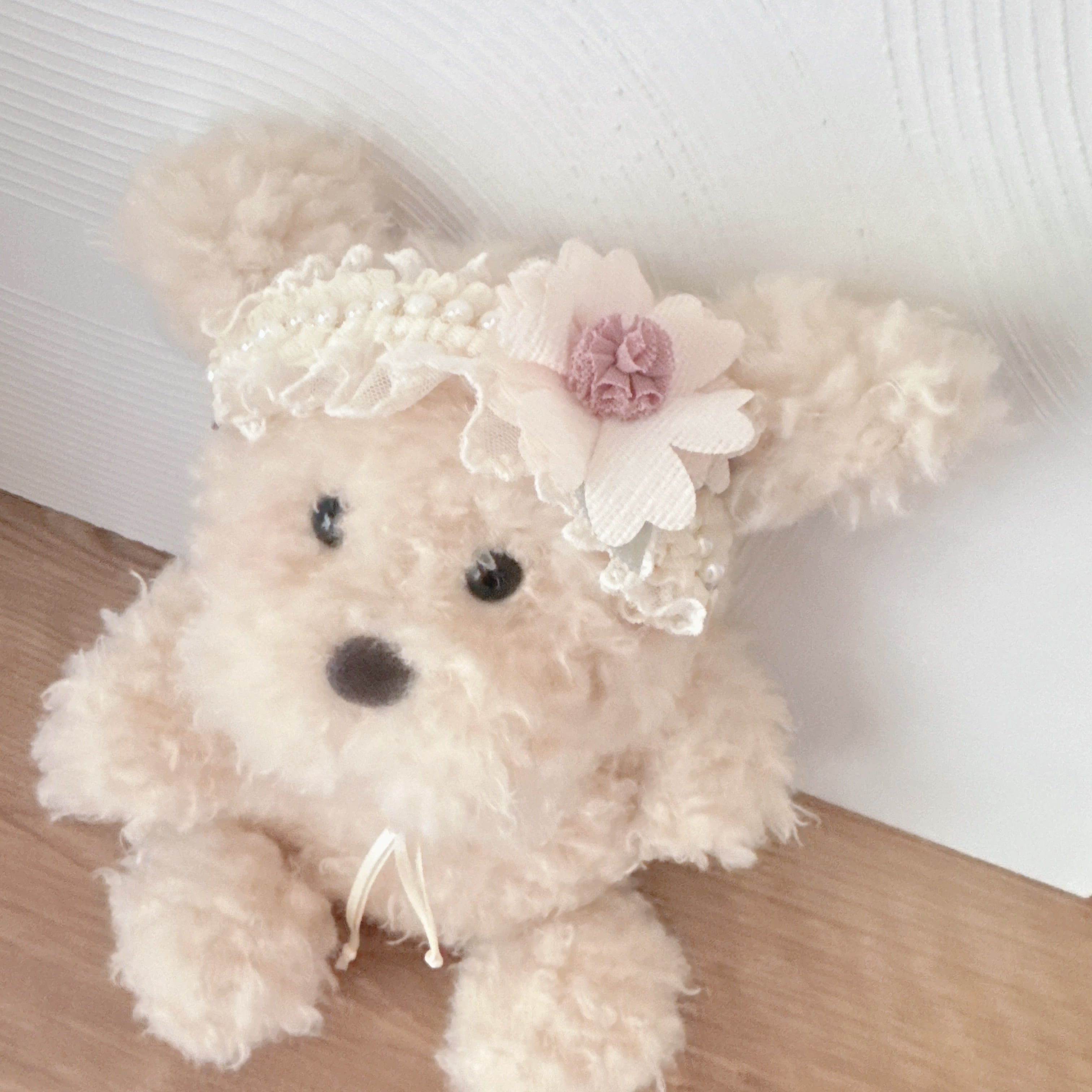 淡色ひまわりヘッドドレス
