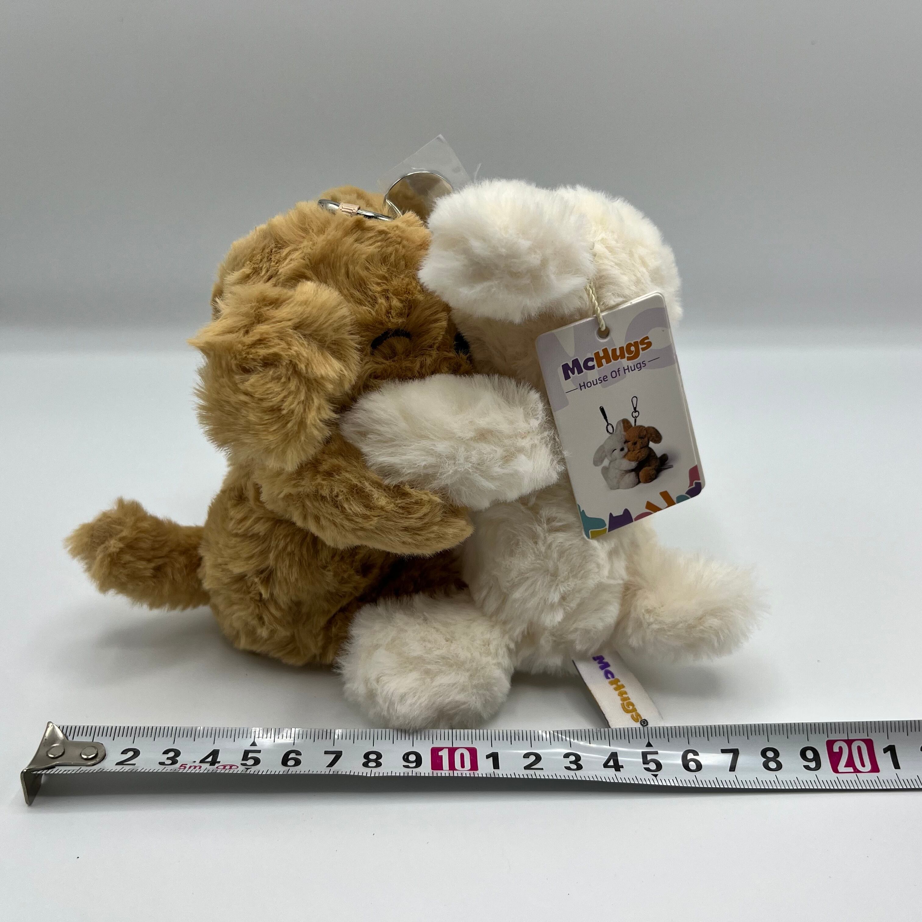 McHugs Snuggle Dog Charm ぬいぐるみ 犬 マックハグス MC600111 | 紅玉堂