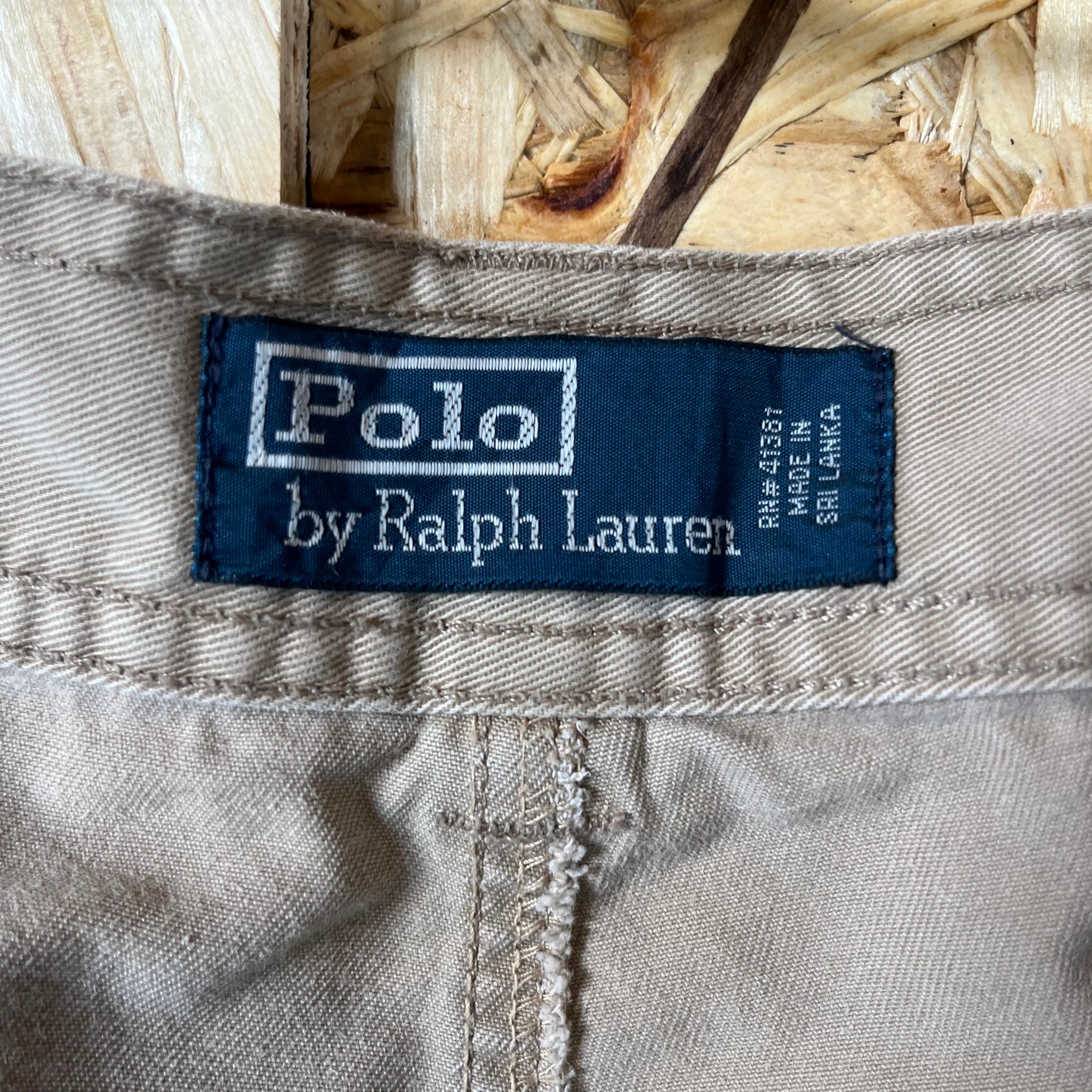 ☆90s VINTAGE Polo by Ralph Lauren 67 CHINO カーゴショーツ メンズ