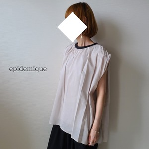 【epidemique】バイカラーブラウス(252-26016)