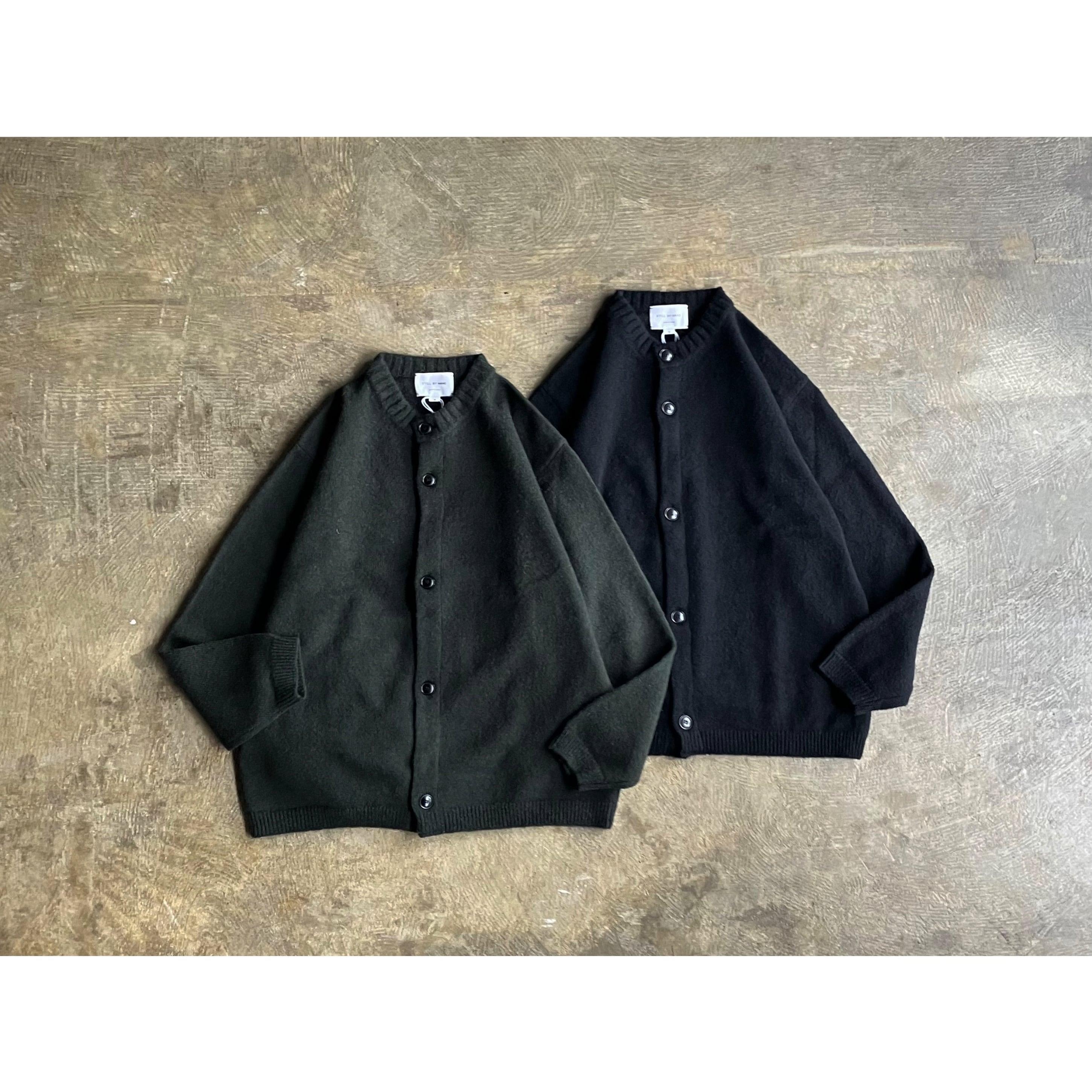 STILL BY HAND(スティル バイ ハンド) Loop Yarn Shaggy knit Crew 
