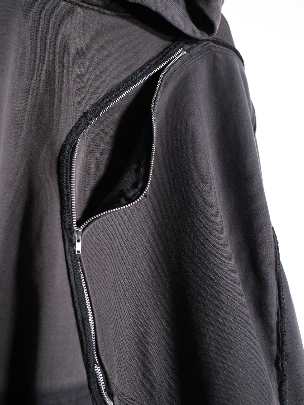 REMAKE / ”Carhartt” side-zip pocket hoodie - 10