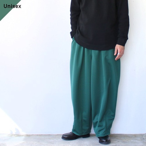 HARVESTY　Back Pique Jersey Easy Circus Pants　（Green）